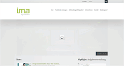 Desktop Screenshot of ima-systems.com